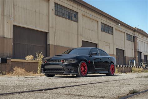 2020 Dodge Charger - Asanti MOGUL - Red | Wheel Pros