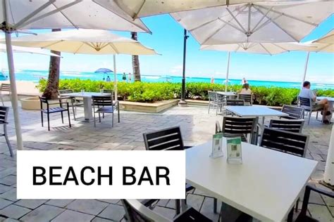 Moana Surfrider Beach Bar in Waikiki for VIEWS! 🌴 Oahu travel blog ...