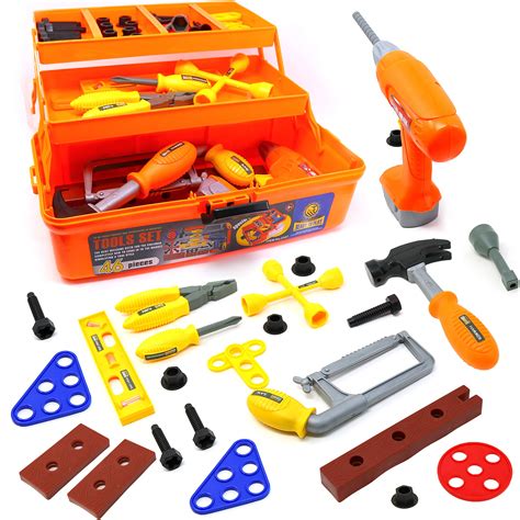 C Kids Role Play Toy Br Game Tool Set Hard Case With Bk US $5.32 pornrip.cc