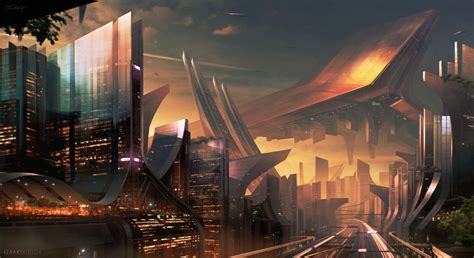 Sci-Fi Art: Environment Concept - 2D Digital, Concept art, Sci ...