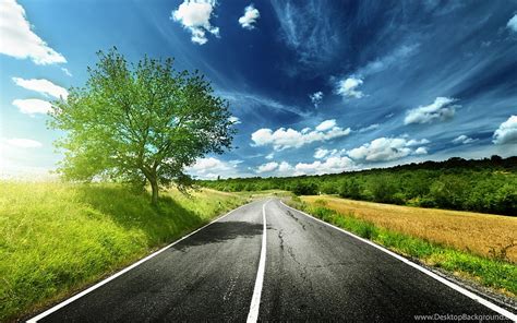 High Resolution Nature Road Full Full Size. Background HD wallpaper ...