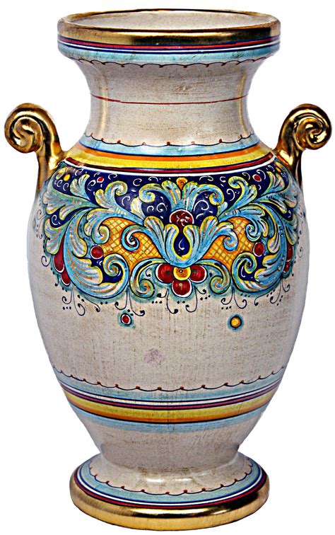 Deruta Italian Ceramic Vase