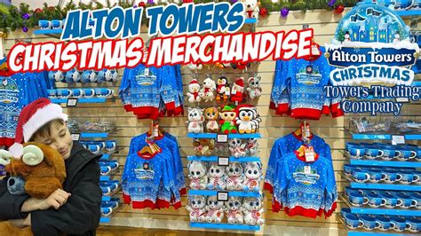 Alton Towers Christmas Merchandise at Towers Trading Company Store (Nov ...