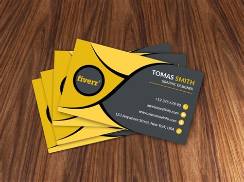 Business Card Design for my Fiverr Gig by Muhammad Numan Ahmed on Dribbble