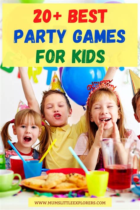 20+ Kids’ Party Games For Birthdays or Any Event!