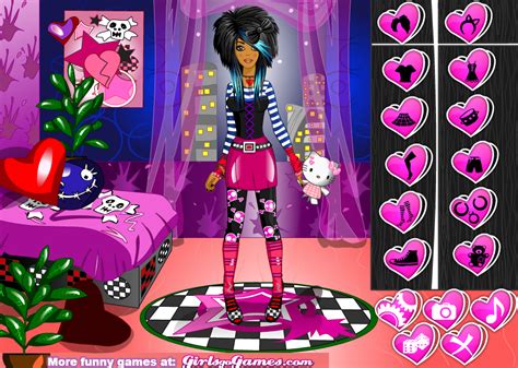 Emo Night. Dress Up game by TricksterGames on DeviantArt