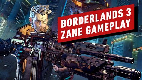 Borderlands 3: 14 Minutes of Zane Gameplay - YouTube