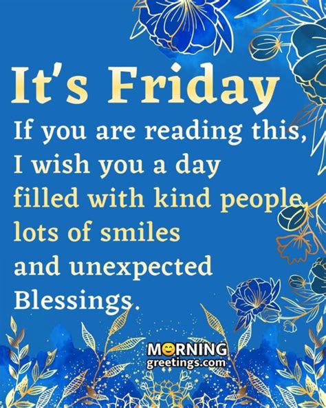 50 Fantastic Friday Quotes Wishes Pics - Morning Greetings – Morning ...