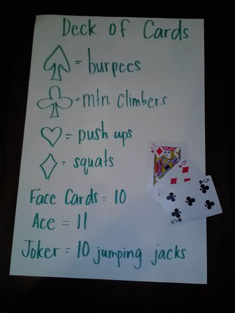 Skinny Jeans: Deck of Cards Workout