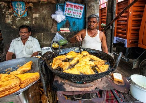 Fried Street Food From India