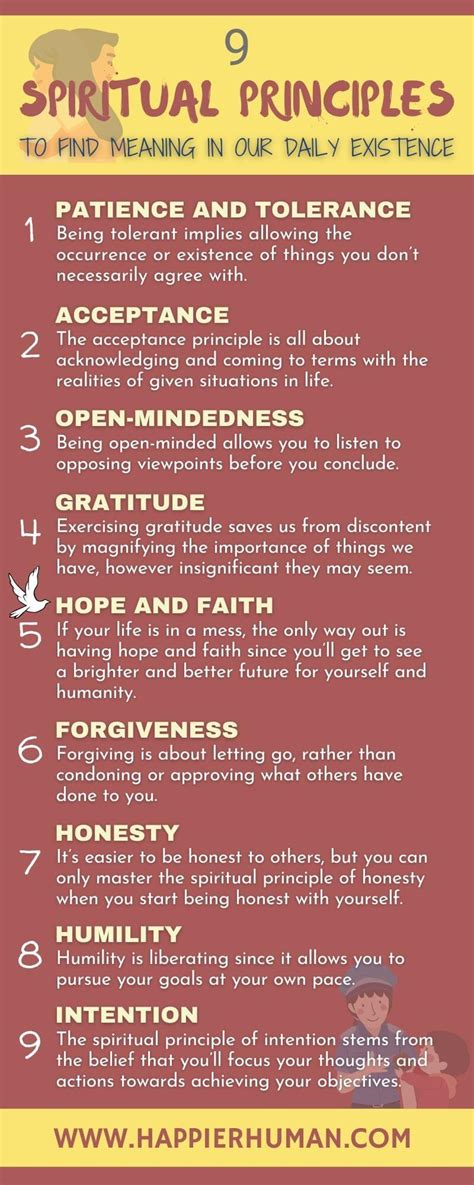 9 Spiritual Principles: A List to Find Meaning in Your Life - Happier Human