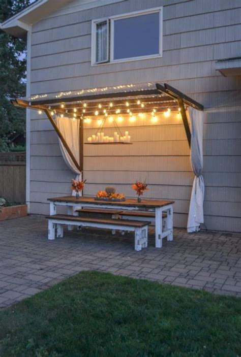 How to Build a Super Frugal Pergola | Backyard diy projects, Backyard ...