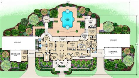 Mega Mansion House Plans: A Look Into Luxury Living - House Plans