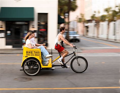 How to Get a Bike Taxi Ride — Charleston Bike Taxi, The original Bike ...