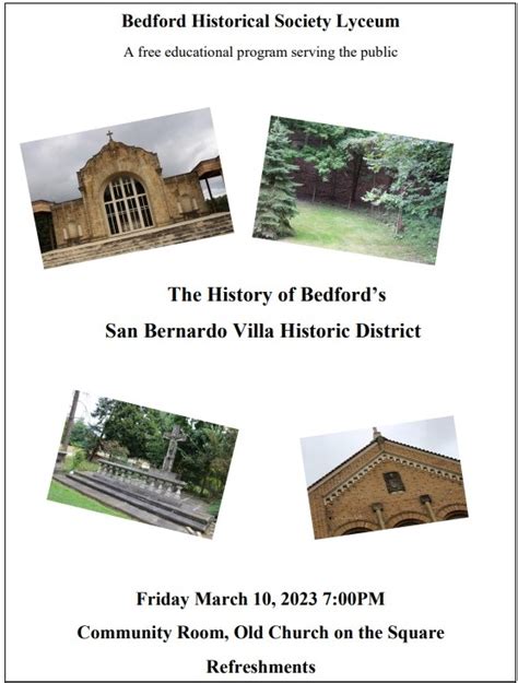 A History of Villa San Bernardo – Bedford Ohio Historical Society