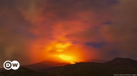 Mount Etna erupts, spews lava – DW – 08/25/2018