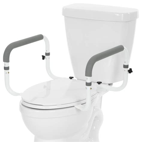 Buy Vive Toilet Safety Rail - Adjustable Grab Bar - Compact Support ...