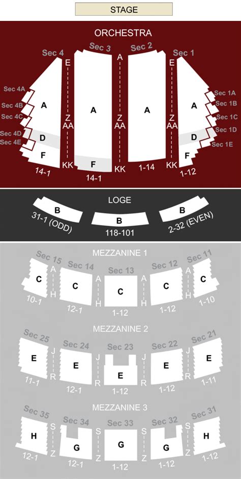 Paramount Theater Seattle Seating Chart Balcony | Awesome Home