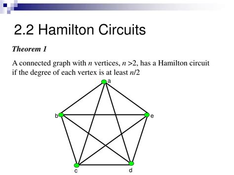 PPT - 2.2 Hamilton Circuits PowerPoint Presentation, free download - ID ...