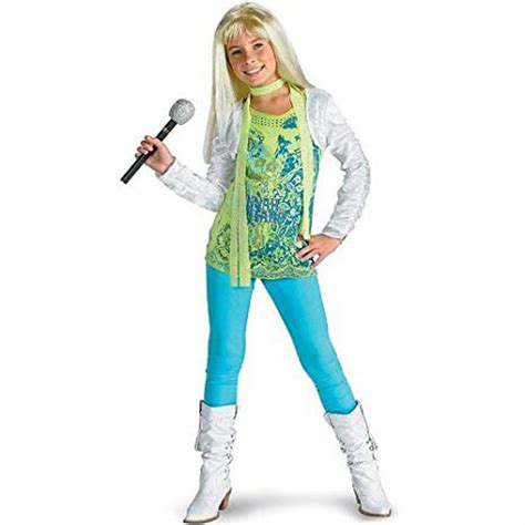 Child Deluxe Hannah Montana Costume with Shrug - Medium - Walmart.com