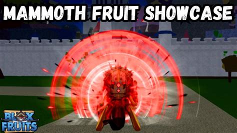 Blox Fruits Mammoth Fruit Showcase! - YouTube