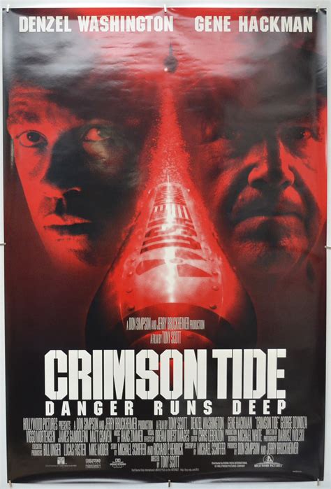 Crimson Tide Movie Poster