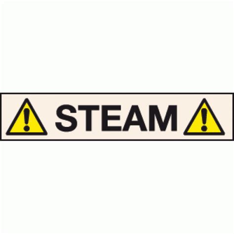 Steam labels | Pipe Marking Labels | Safety Signs & Notices