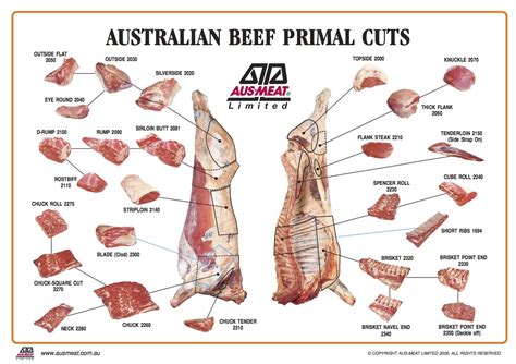 Australian Beef Primal Cuts – MIDLEVEL