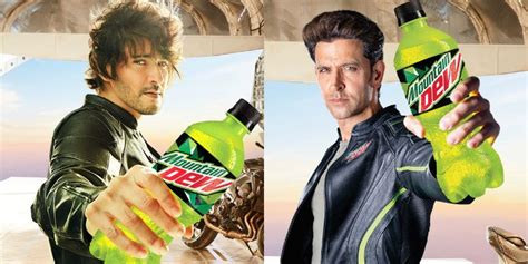 Hrithik Roshan and Mahesh Babu overcome fear in Mountain Dew ad