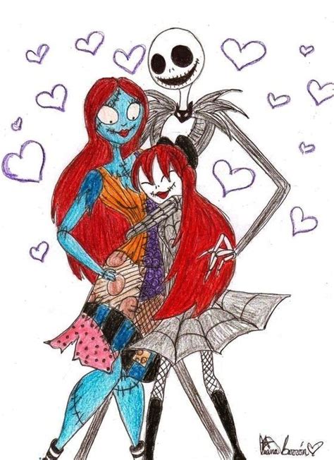 Jack Skellington And Sally | Jack, Sally, and Judy - Jack Skellington ...