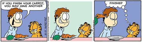 Jon tries to eat a carrot : r/garfieldminusgarfield