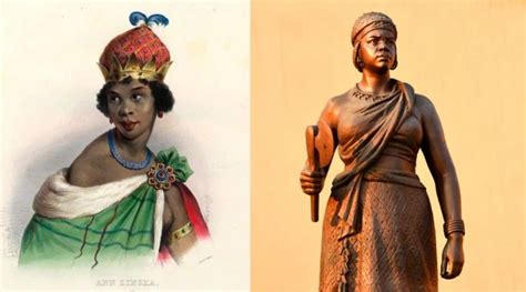 Queen Nzinga (1583-1663) of Ndongo who fought Europeans influence ...