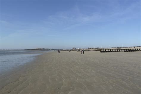 Littlehampton Beach a superbly sunny place, in West Sussex