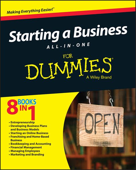 Starting a Business All-In-One For Dummies by Consumer Dummies - Book ...