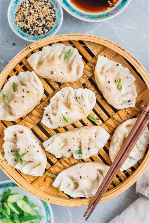 Vegetarian Steamed Dumplings Choosingchia