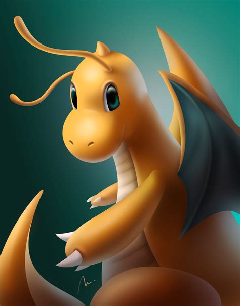 ArtStation - Dragonite Fan Art