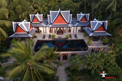 Luxury 5 Bedroom Thai Style Villa with Sea View – Surin Beach – Phuket ...