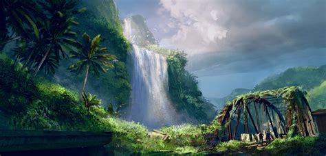 Jungle Waterfall Wallpapers - Top Free Jungle Waterfall Backgrounds ...