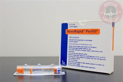 NovoRapid Penfill 3mL Insulin Cartridge - HGH, Peptides & Insulin ...