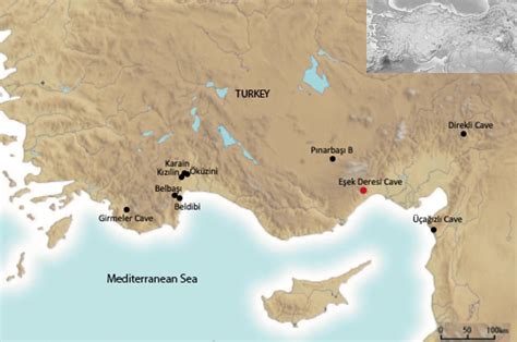 Taurus Mountains Map