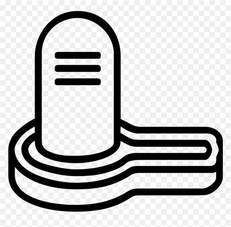 Shiva Lingam Line Drawing, HD Png Download - vhv