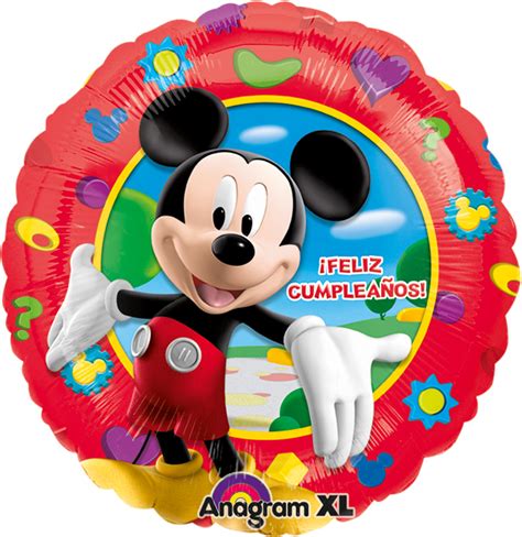 Red Mickey Mouse birthday balloon | Party365.com