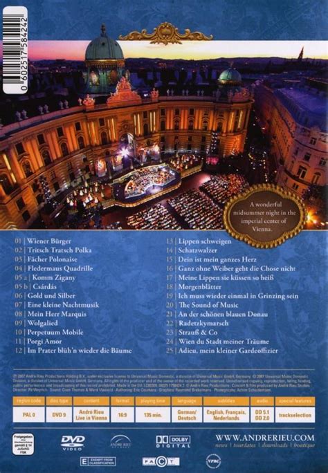 Andre Rieu - Live In Vienna | Bestel nu!