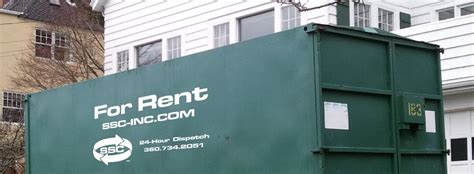 Residential Storage Container Rentals - Yard Waste Container | SSC