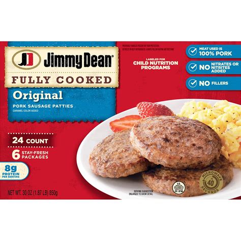 Jimmy Dean Fully Cooked Sausage | ubicaciondepersonas.cdmx.gob.mx