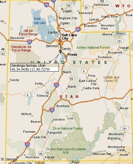 Saratoga Springs, Utah Map 4