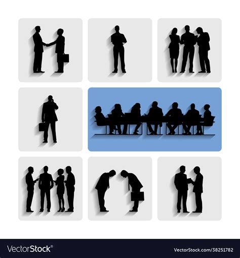 Business people Royalty Free Vector Image - VectorStock