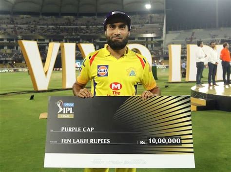 IPL Purple Cap 2019: CSK’s Imran Tahir sets spin record for most ...