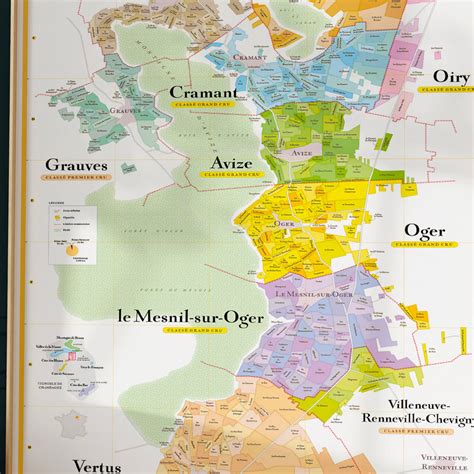 Map of Champagne Crus (La Côte des Blancs) – La Carte des Vins s'il ...