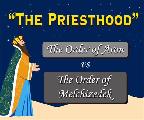 Meaning Of Order Of Melchizedek: What is the order of Melchizedek?